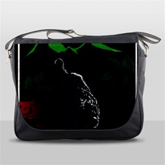 Nature Night Foliage Mountains Messenger Bag by Amaryn4rt