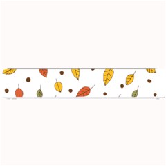 Autumn Isolated Blade Branch Small Bar Mats by Amaryn4rt