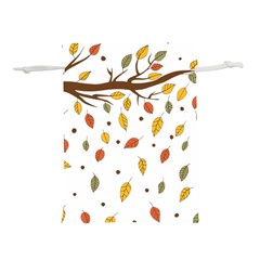 Autumn Isolated Blade Branch Lightweight Drawstring Pouch (m) by Amaryn4rt