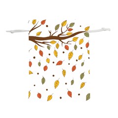 Autumn Isolated Blade Branch Lightweight Drawstring Pouch (l) by Amaryn4rt