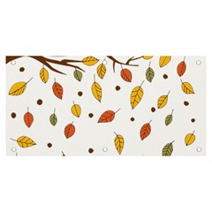 Autumn Isolated Blade Branch Banner And Sign 6  X 3  by Amaryn4rt