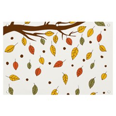 Autumn Isolated Blade Branch Banner And Sign 6  X 4  by Amaryn4rt