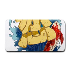 Wave Fish Koi Splash Character Medium Bar Mats by Amaryn4rt