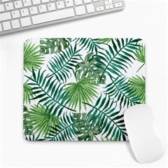 Leaves Background Wallpaper Pattern Large Mousepads by Amaryn4rt