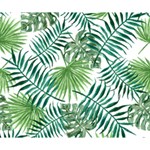 Leaves Background Wallpaper Pattern Deluxe Canvas 14  x 11  (Stretched) 14  x 11  x 1.5  Stretched Canvas