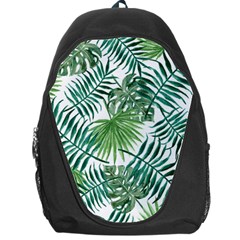 Leaves Background Wallpaper Pattern Backpack Bag by Amaryn4rt