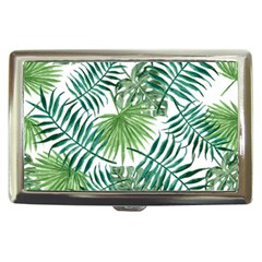 Leaves Background Wallpaper Pattern Cigarette Money Case by Amaryn4rt