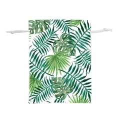 Leaves Background Wallpaper Pattern Lightweight Drawstring Pouch (l) by Amaryn4rt