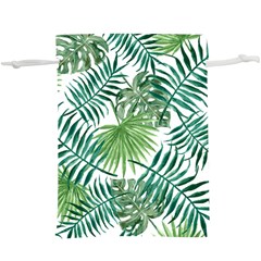 Leaves Background Wallpaper Pattern  Lightweight Drawstring Pouch (xl) by Amaryn4rt