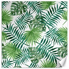 Leaves Background Wallpaper Pattern Canvas 20  X 20  by Amaryn4rt