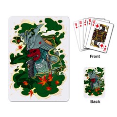 Armor Japan Maple Leaves Samurai Playing Cards Single Design (rectangle) by Amaryn4rt