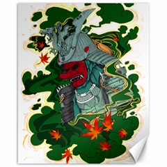 Armor Japan Maple Leaves Samurai Canvas 16  X 20  by Amaryn4rt