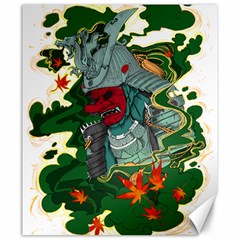 Armor Japan Maple Leaves Samurai Canvas 20  X 24  by Amaryn4rt