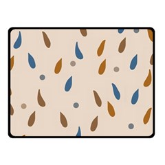 Raindrops Water Drops Pattern Fleece Blanket (small) by Amaryn4rt