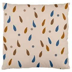 Raindrops Water Drops Pattern Standard Flano Cushion Case (two Sides) by Amaryn4rt