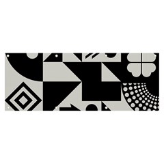 Abstract Art Artistic Artwork Banner And Sign 8  X 3 