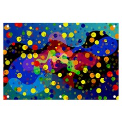 Blobs Dots Abstract Art Waves Banner And Sign 6  X 4 