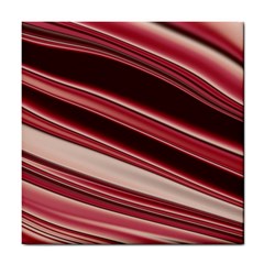 Wave Texture Design Pattern Art Tile Coaster