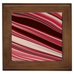 Wave Texture Design Pattern Art Framed Tile Front