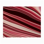 Wave Texture Design Pattern Art Small Glasses Cloth Front