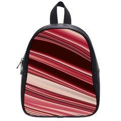 Wave Texture Design Pattern Art School Bag (Small)