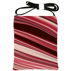 Wave Texture Design Pattern Art Shoulder Sling Bag