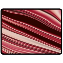 Wave Texture Design Pattern Art Fleece Blanket (Large) 