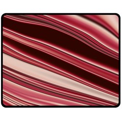 Wave Texture Design Pattern Art Fleece Blanket (medium) 