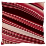 Wave Texture Design Pattern Art Large Flano Cushion Case (Two Sides) Back