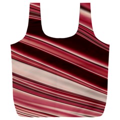 Wave Texture Design Pattern Art Full Print Recycle Bag (xxxl) by Amaryn4rt