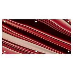 Wave Texture Design Pattern Art Banner And Sign 6  X 3  by Amaryn4rt