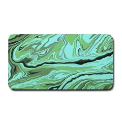 Waves Marbled Abstract Background Medium Bar Mats by Amaryn4rt