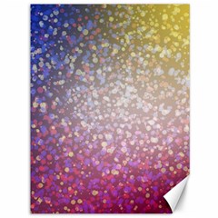 Glitter Particles Pattern Abstract Canvas 36  X 48  by Amaryn4rt