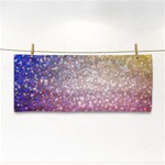 Glitter Particles Pattern Abstract Hand Towel Front