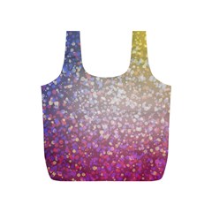 Glitter Particles Pattern Abstract Full Print Recycle Bag (s) by Amaryn4rt