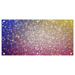 Glitter Particles Pattern Abstract Banner and Sign 4  x 2  Front