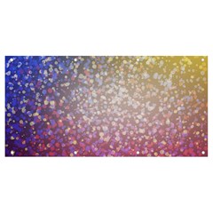 Glitter Particles Pattern Abstract Banner And Sign 8  X 4 