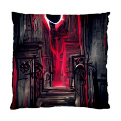 Stranger Things Fantasy Dark  Red Standard Cushion Case (one Side) by Amaryn4rt