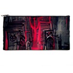 Stranger Things Fantasy Dark  Red Pencil Case Front