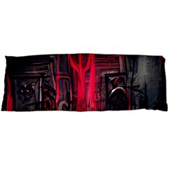 Stranger Things Fantasy Dark  Red Body Pillow Case (dakimakura) by Amaryn4rt