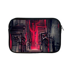 Stranger Things Fantasy Dark  Red Apple Ipad Mini Zipper Cases by Amaryn4rt