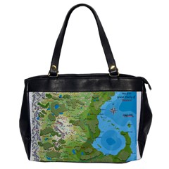 Grand Duchy Of Valderin Fantasy Map Oversize Office Handbag by Amaryn4rt