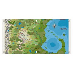 Grand Duchy Of Valderin Fantasy Map Banner And Sign 4  X 2 