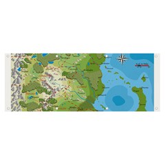 Grand Duchy Of Valderin Fantasy Map Banner And Sign 8  X 3 