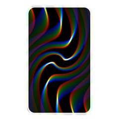 Rainbow Waves Art Iridescent Memory Card Reader (rectangular) by Amaryn4rt