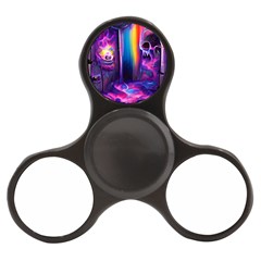 Purple Drawing Digital Art Finger Spinner by Amaryn4rt