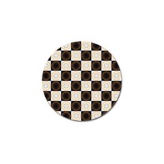 Illustration Checkered Pattern Decoration Golf Ball Marker (10 Pack) by Amaryn4rt