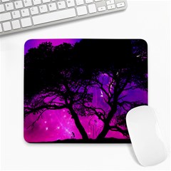 Tree Men Space Universe Surreal Large Mousepads by Amaryn4rt