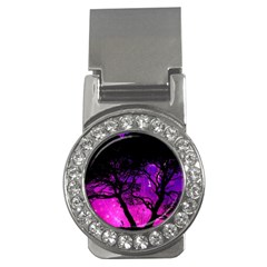 Tree Men Space Universe Surreal Money Clips (cz)  by Amaryn4rt