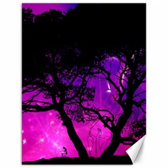 Tree Men Space Universe Surreal Canvas 12  X 16  by Amaryn4rt